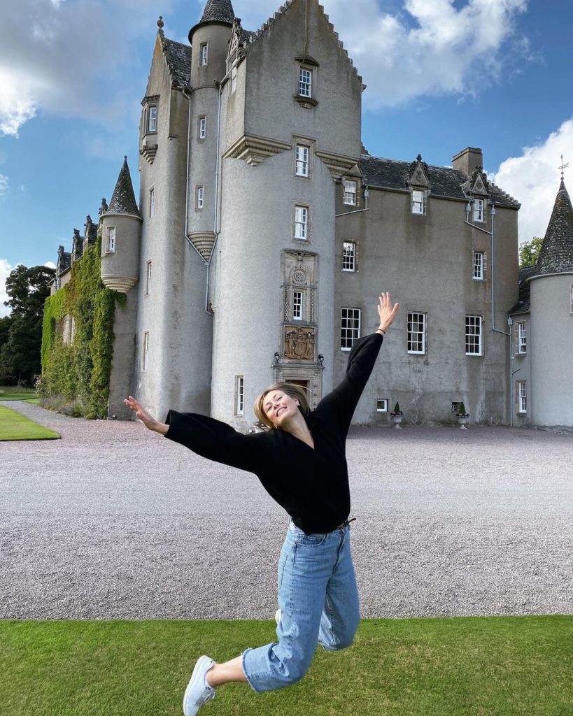 Maria Sharapova in Scotland