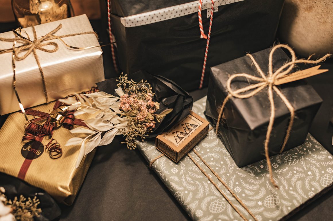 wrapped gifts