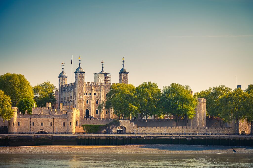 Tower of London seen from across the Thames