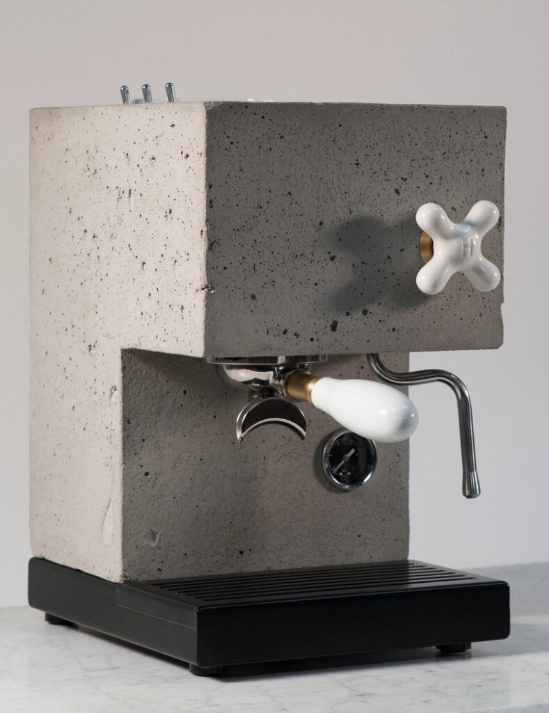 anza concrete coffee machine