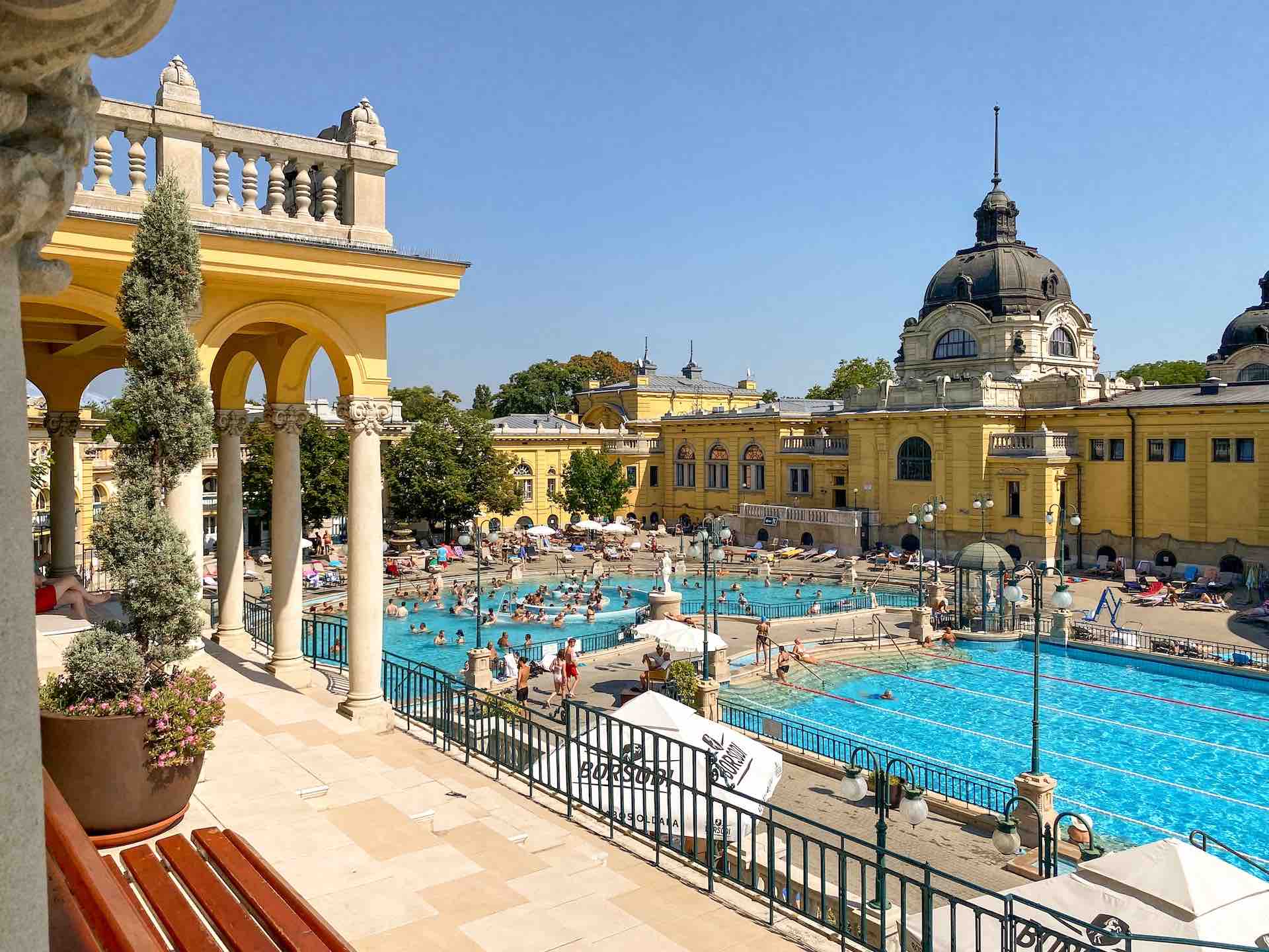 Szechenyi Baths in Budapest 