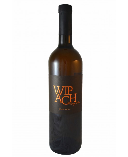 Orange wine bottle - Wipach Wine Estate’s Rebula 2016