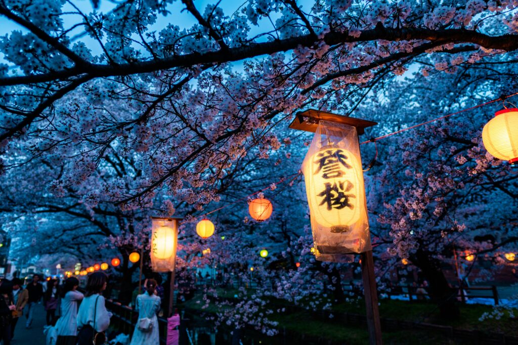 Lanters in Japan
