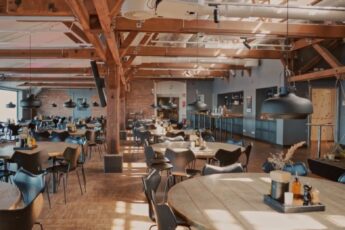 View inside the restaurant at Fotografiska