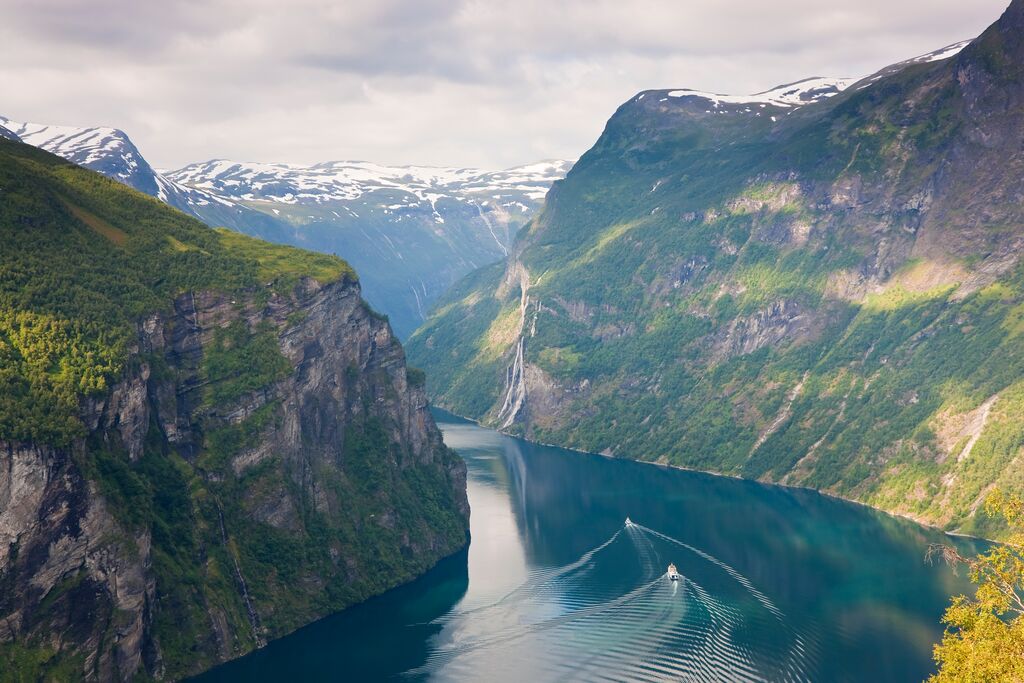 Geiranger fjord, norway