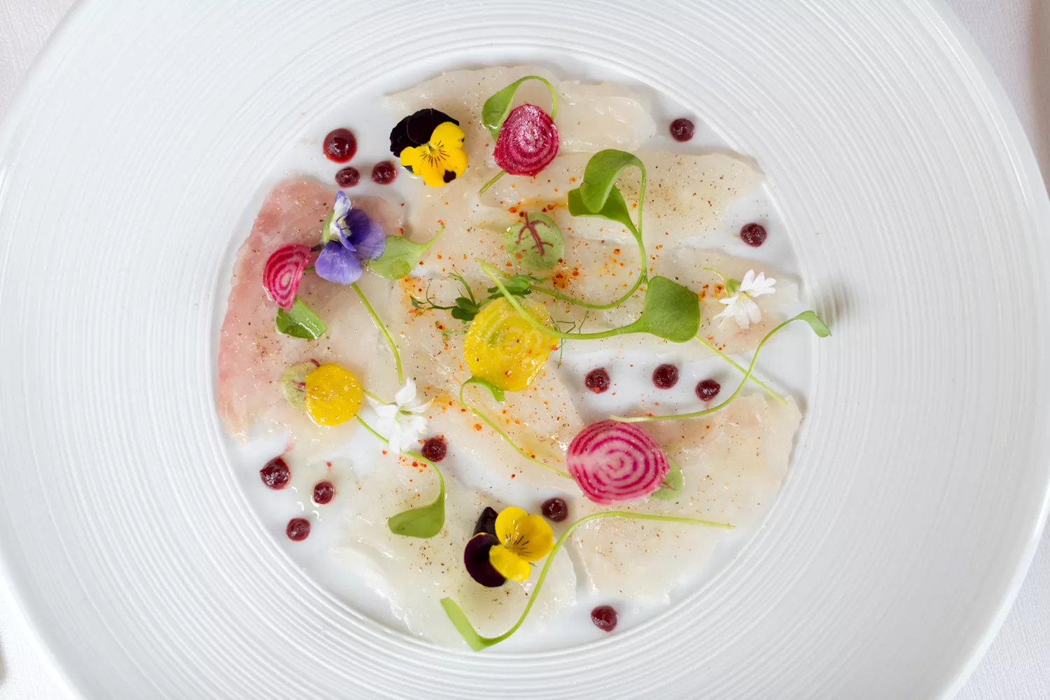 Mouthwatering plate of exquisite dish