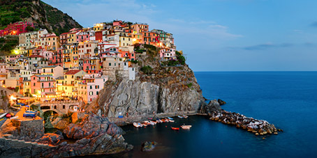 Cinque Terre National Park in Levanto Italy