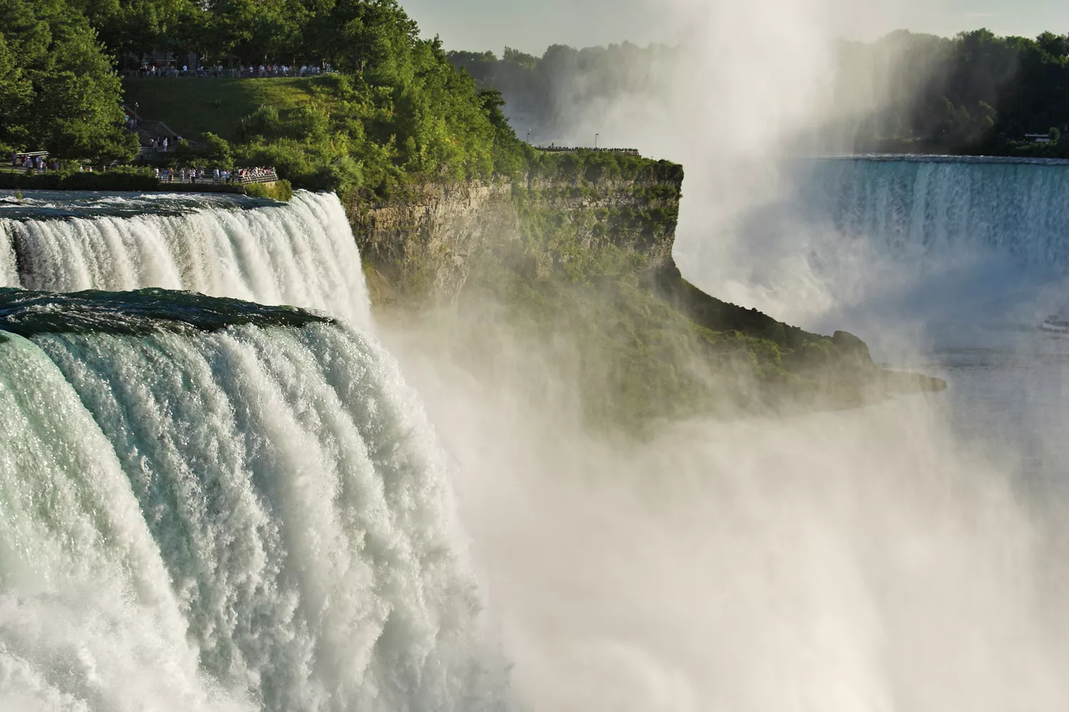Niagara Falls waterfall in State Park, USA