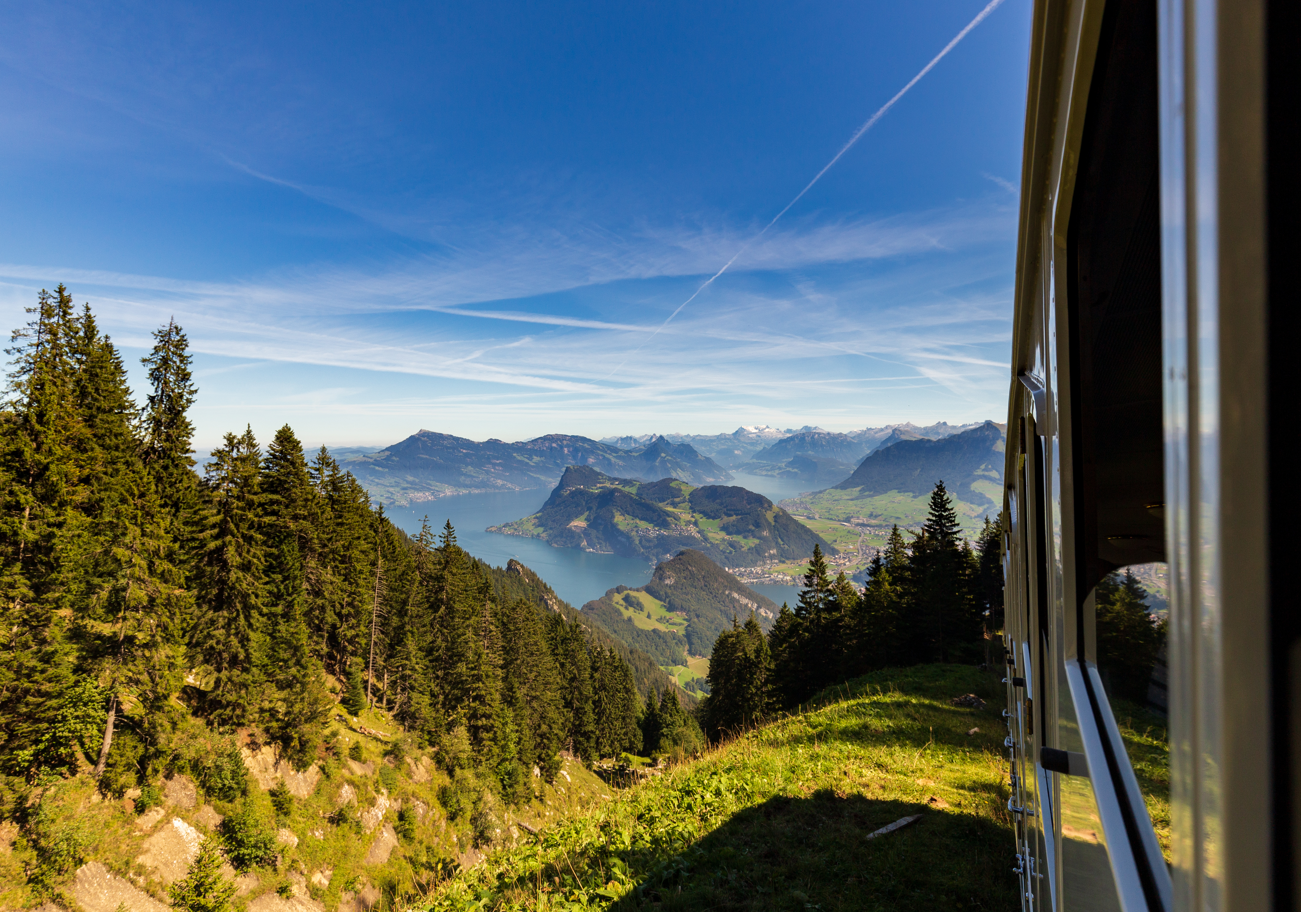 Cogwheel Train to Gornergrat Summit, Switzerland