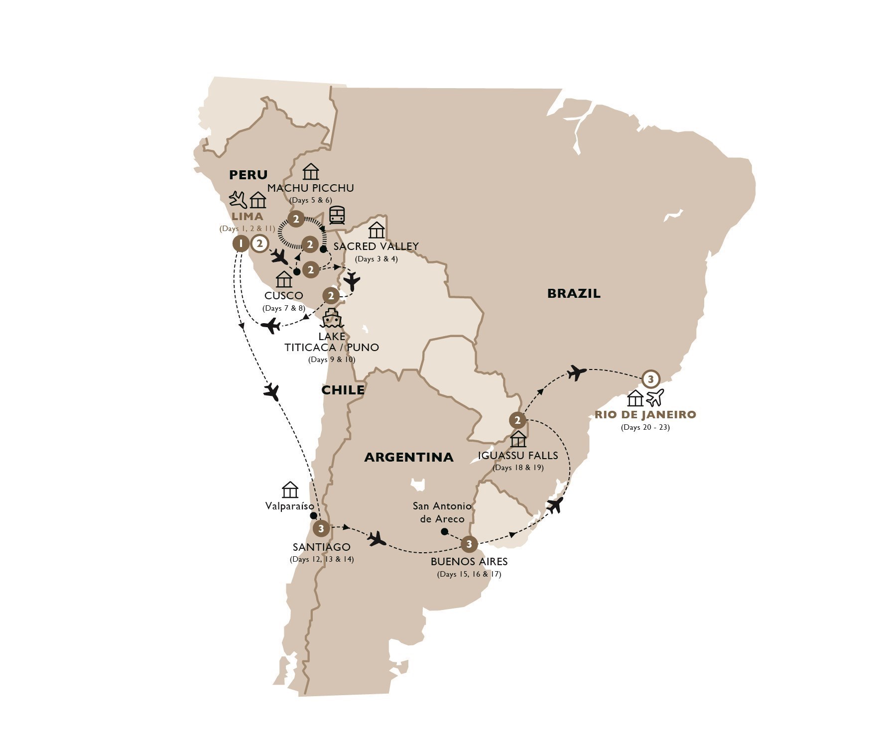 Grand South America Luxury Tour Luxury Gold