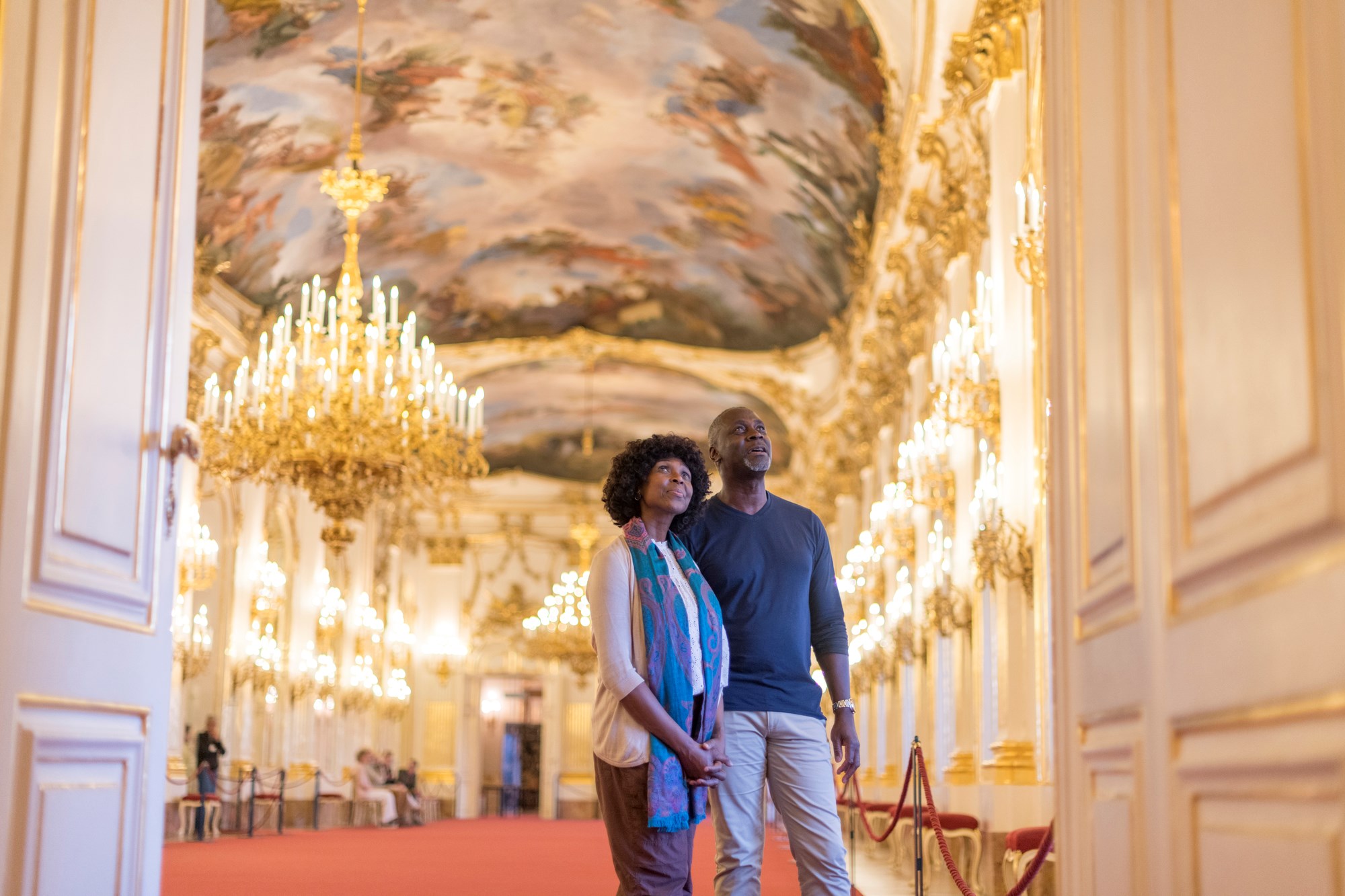 Guests enjoy VIP visit at Schonbrunn Palace Vienna, Austria
