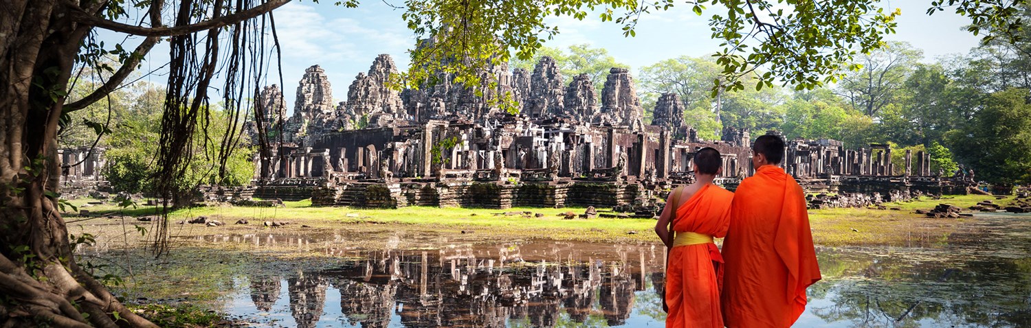 Ancient Ruins In Cambodia